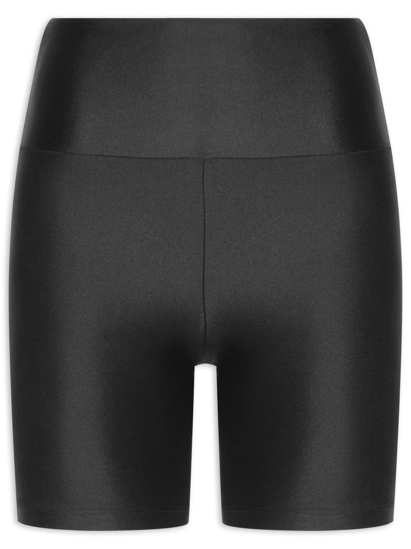 Pantalones cortos altos negros