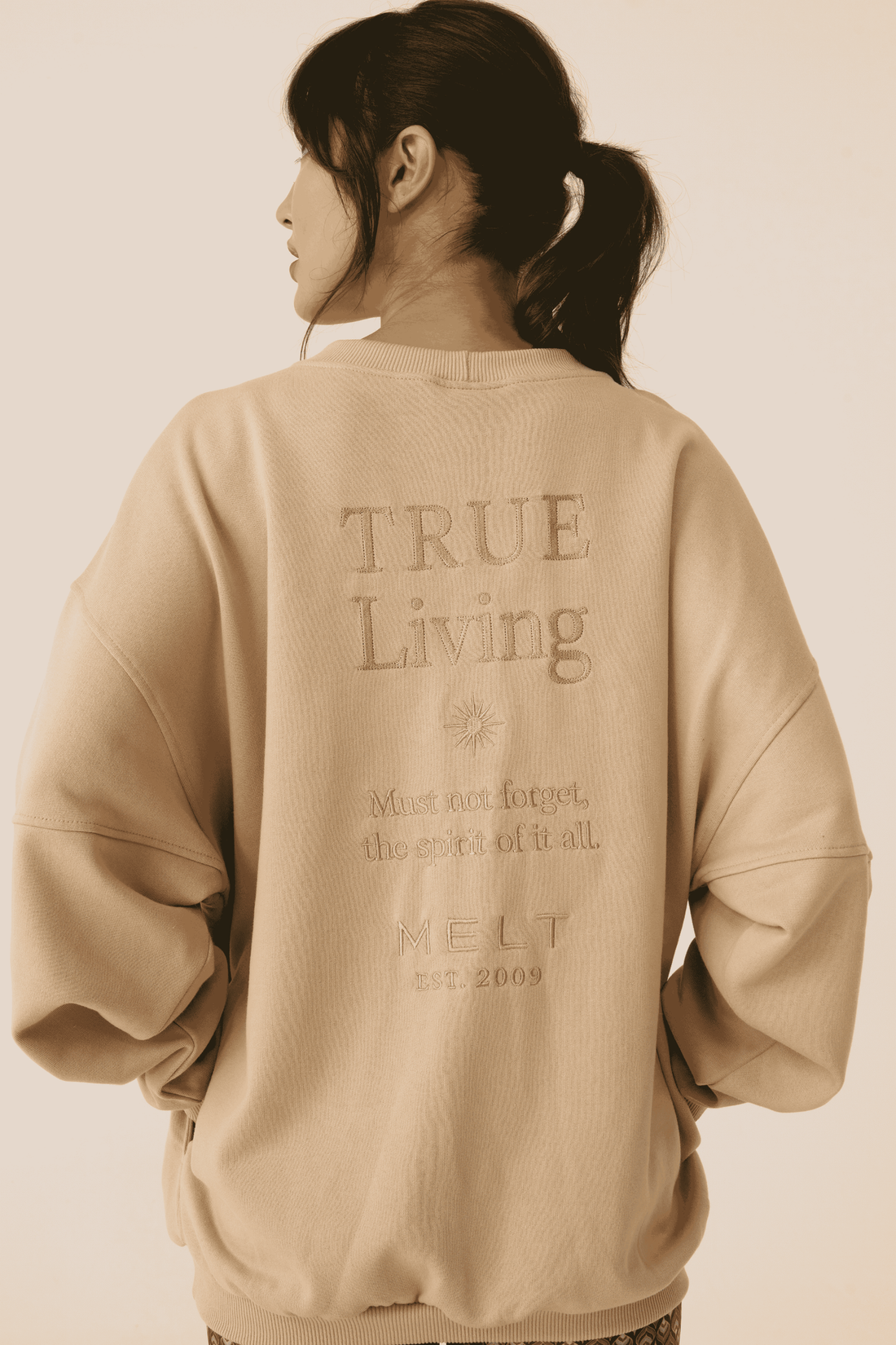 Moletom True Living Nude