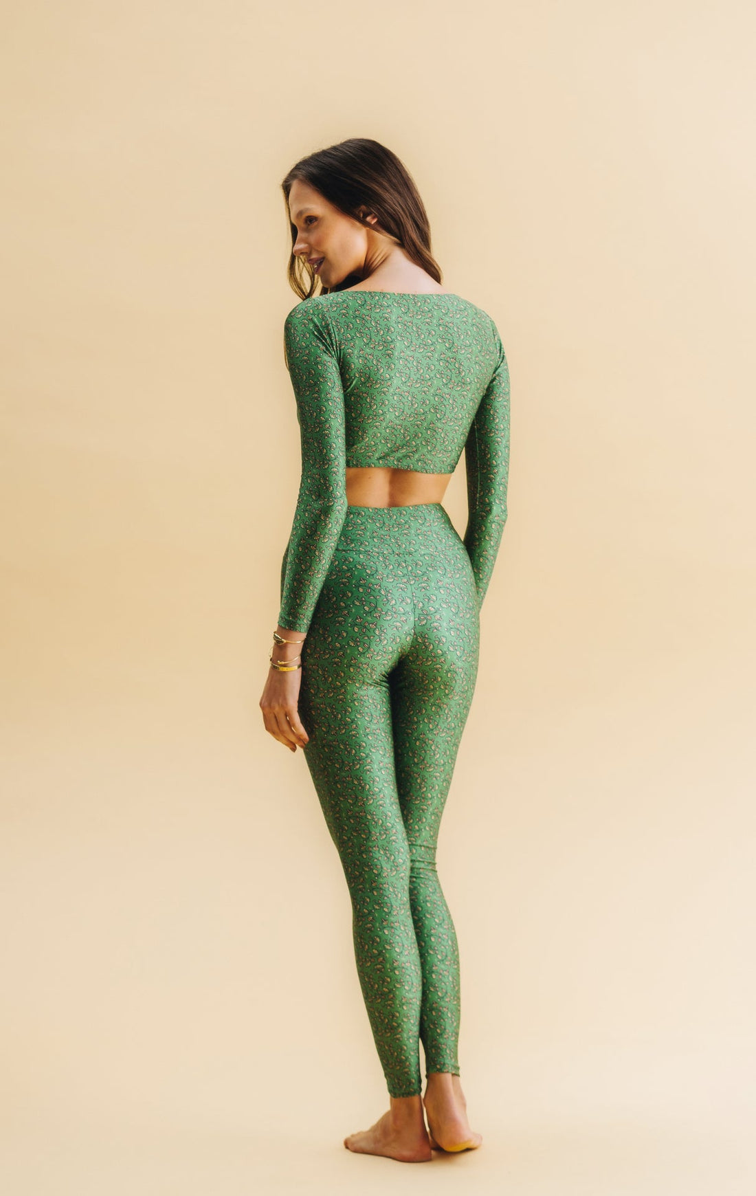 High Garden Green Leggings