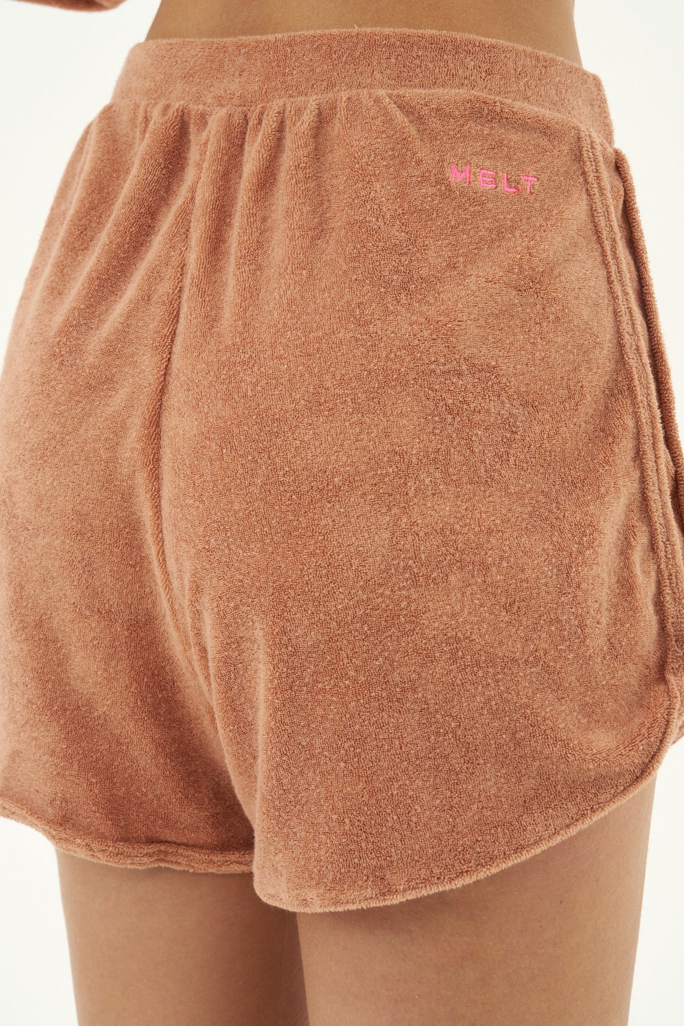 Conjunto Shorts Bird Caramelo