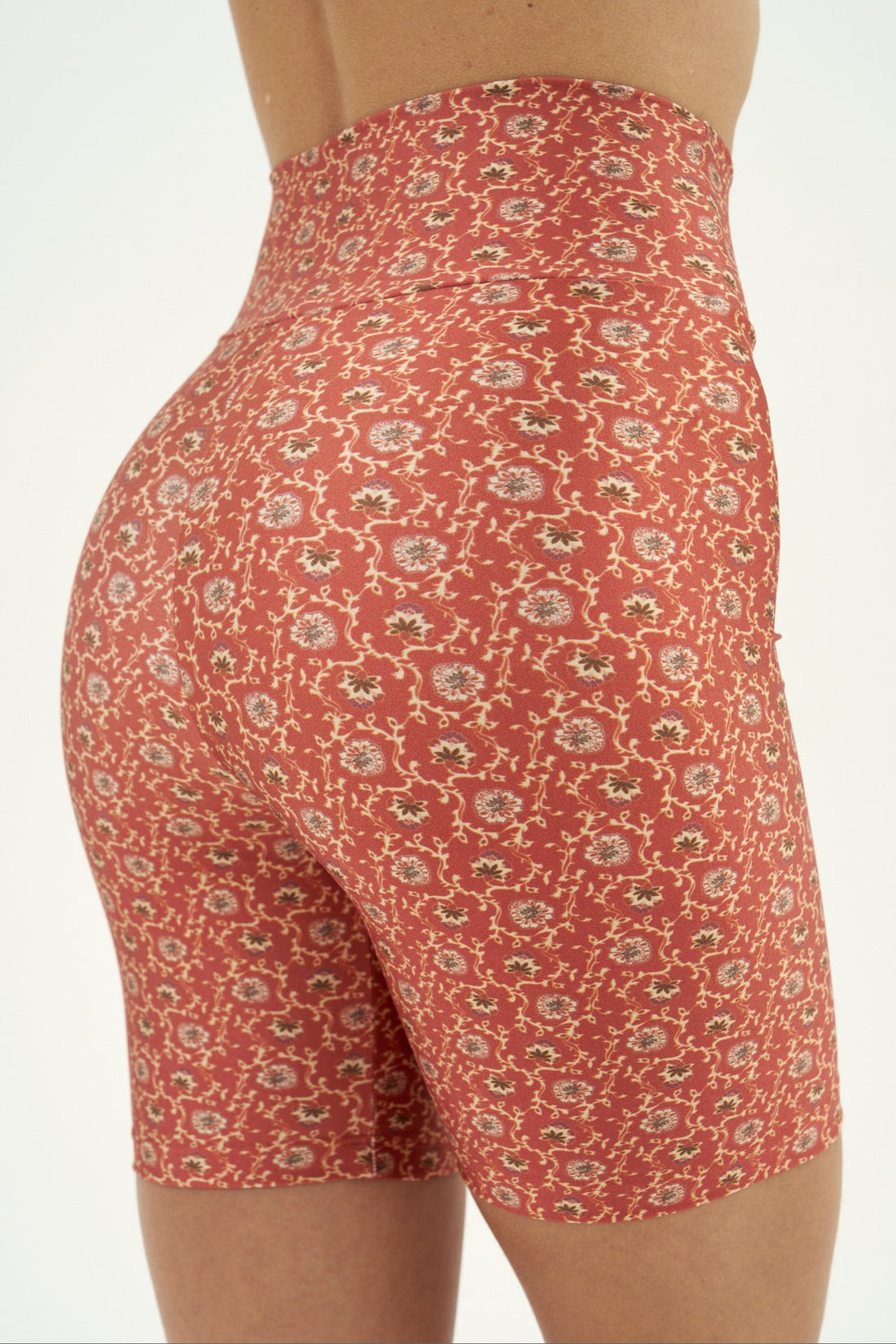 Shorts Slim Scarlet Flower