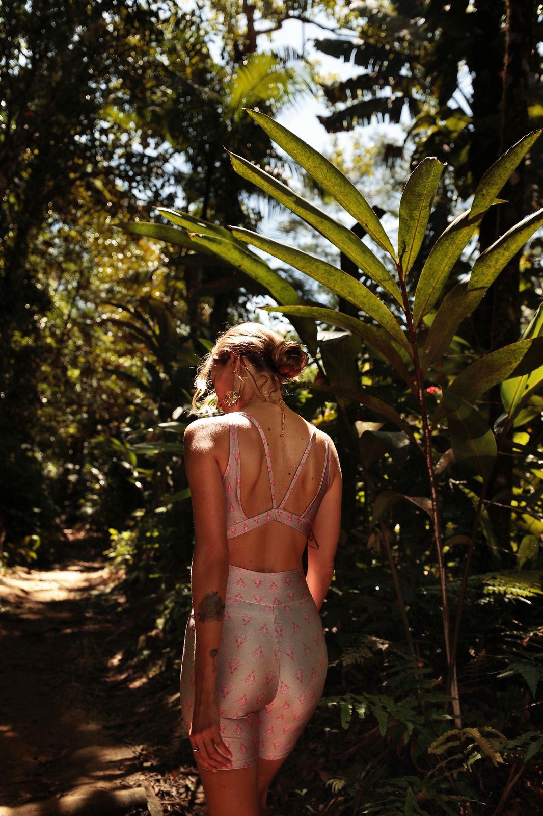 Blooming Bird High Shorts