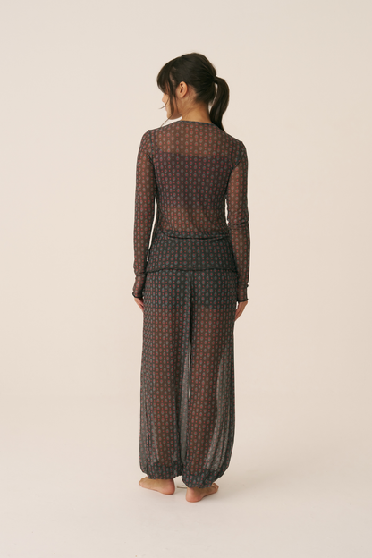 Blusa Tulle Winter Flame