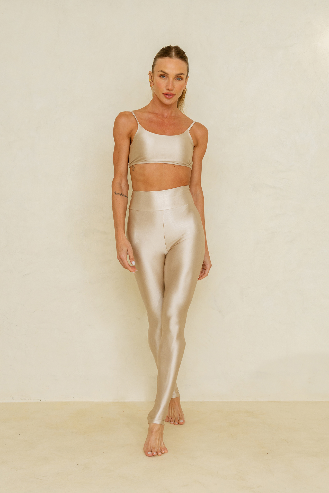 Ivory Slim Leggings