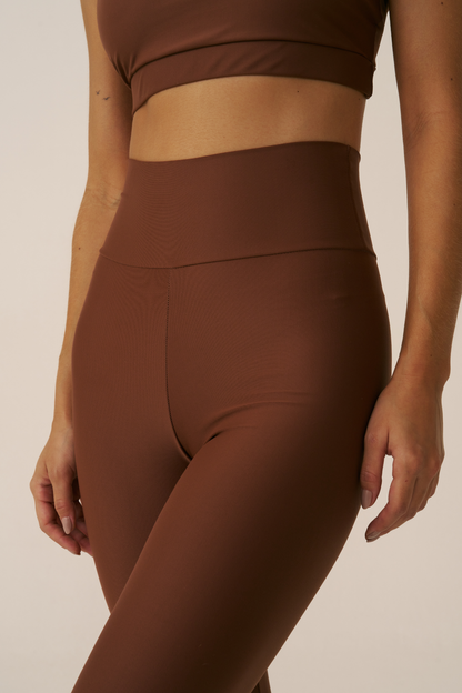 Calça Legging Slim Contour Cocoa