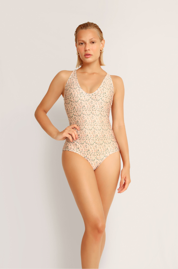 Love Army Strappy Back Swimsuit