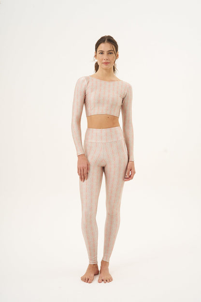 Calça Legging High Bloom