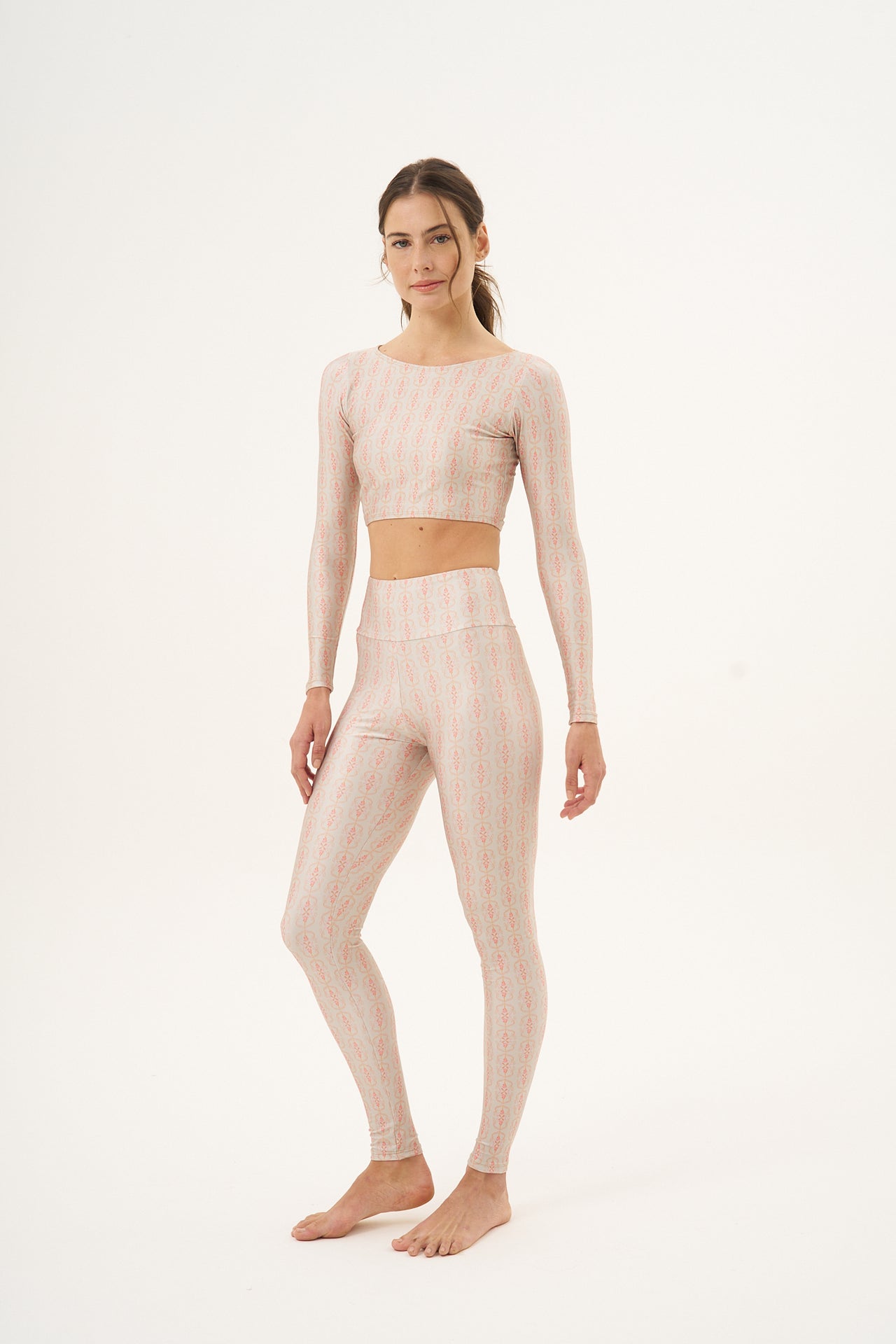 Calça Legging High Bloom