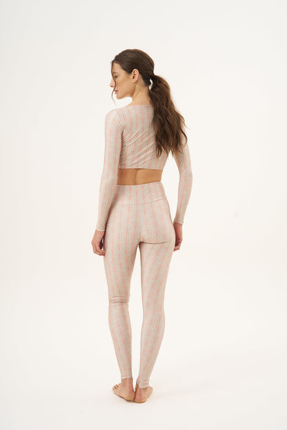 Calça Legging High Bloom