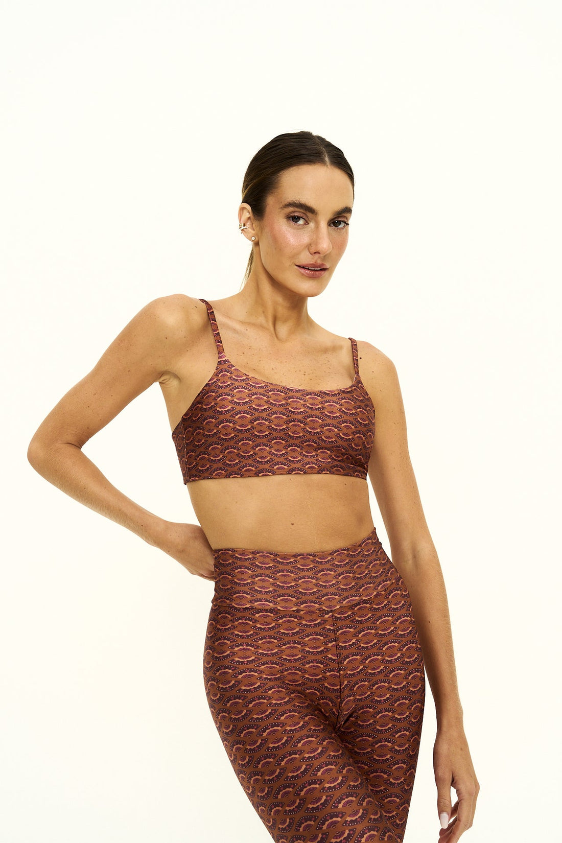 Top New Fit Brisa Marrom