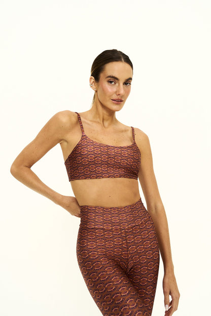 Top New Fit Brisa Marrom