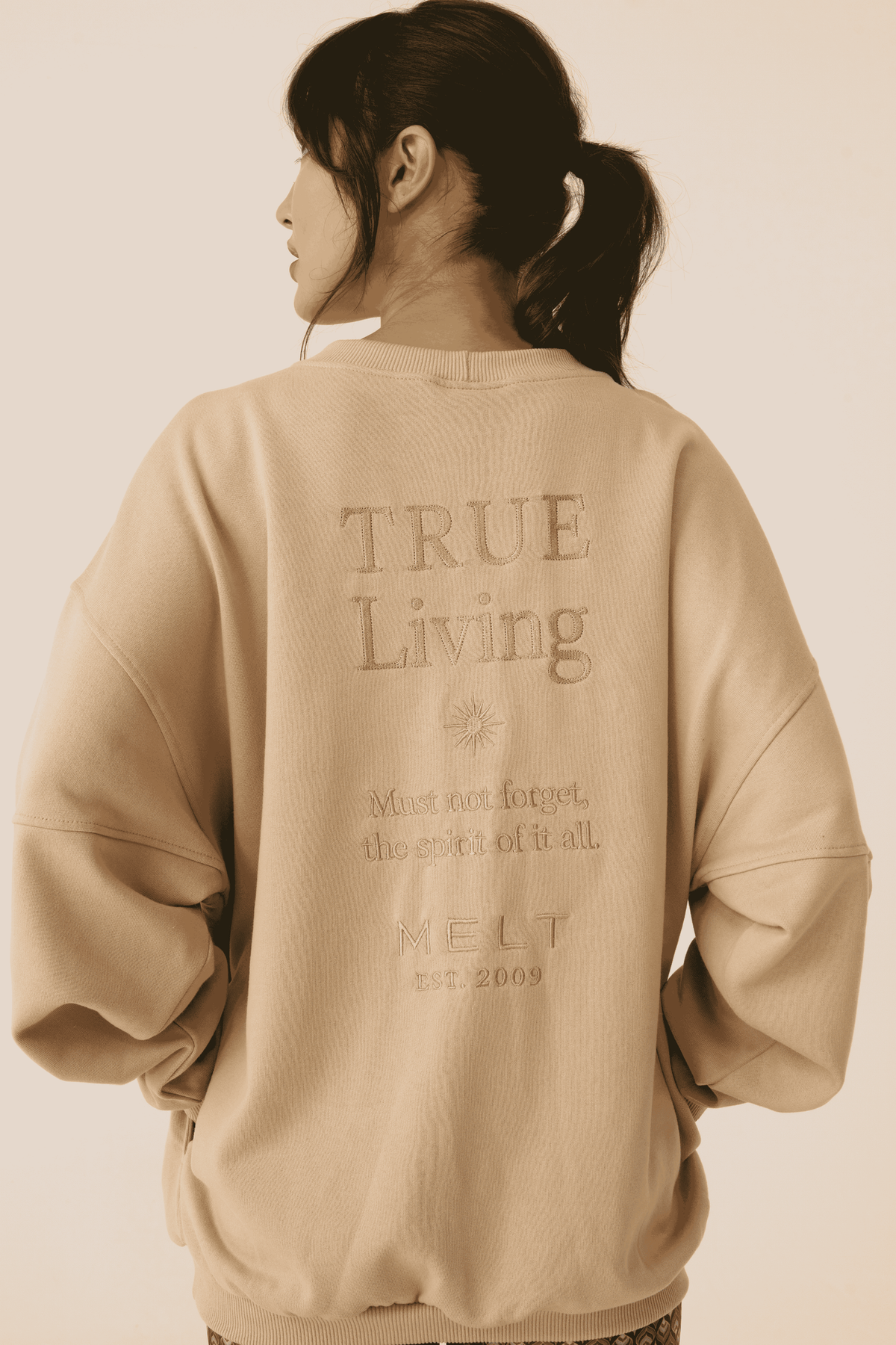 Moletom True Living Nude