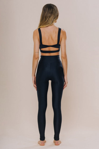 Slim Curve Black Leggings