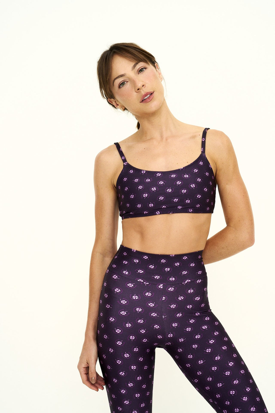 Máximo Nuevo Ajuste Morado Suertudo