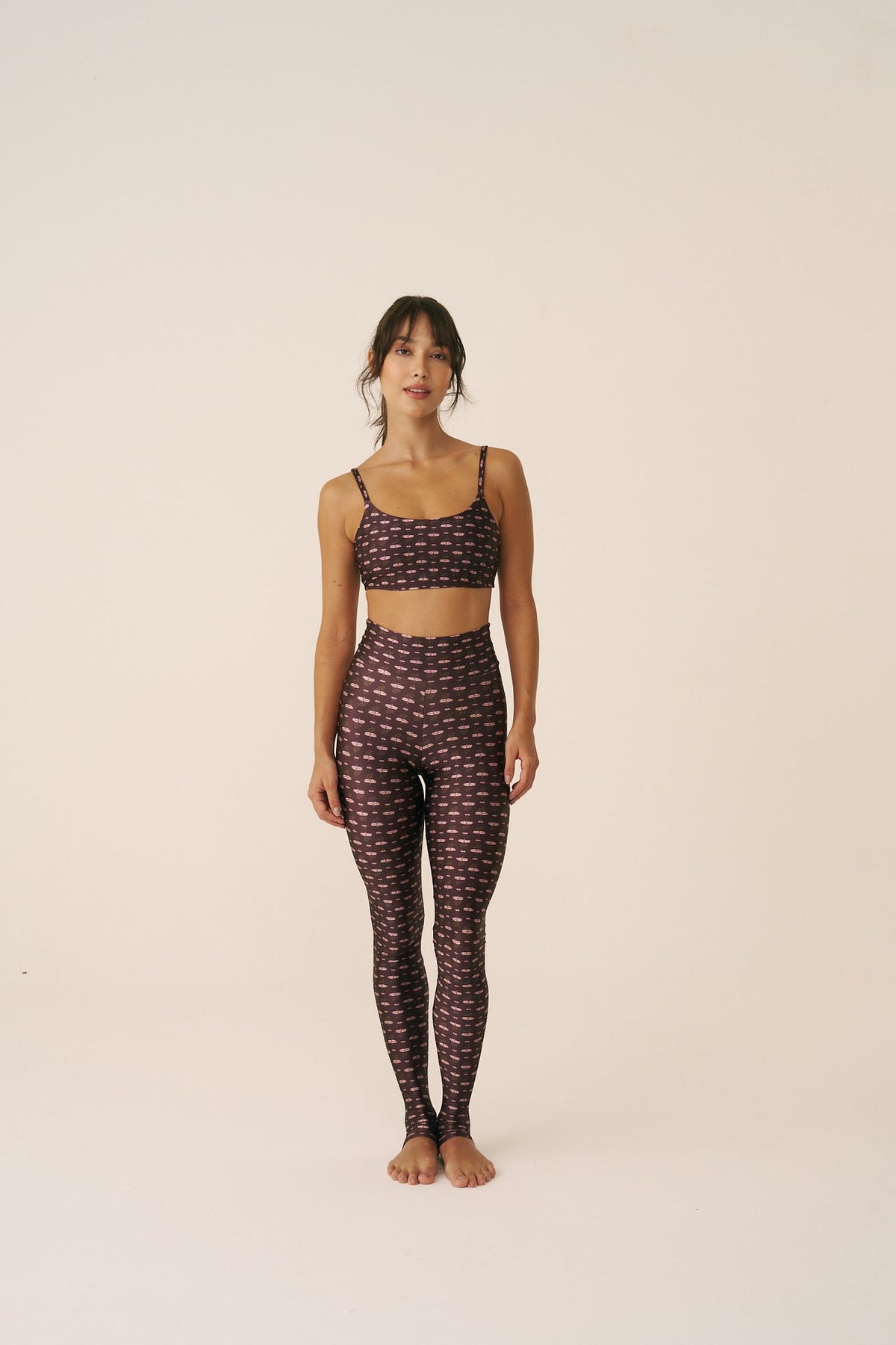 Calça Legging estampada Slim Miragem