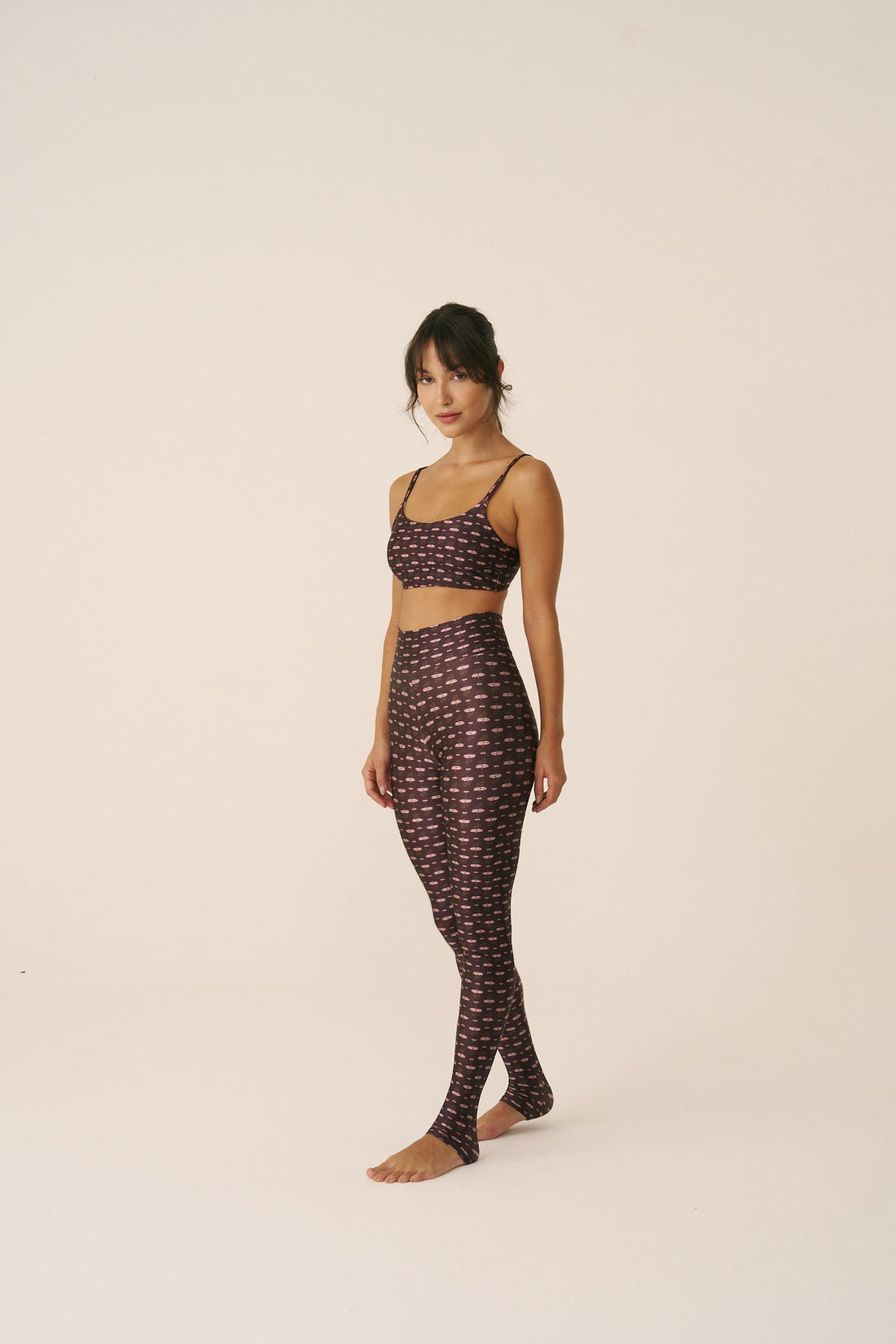 Calça Legging estampada Slim Miragem