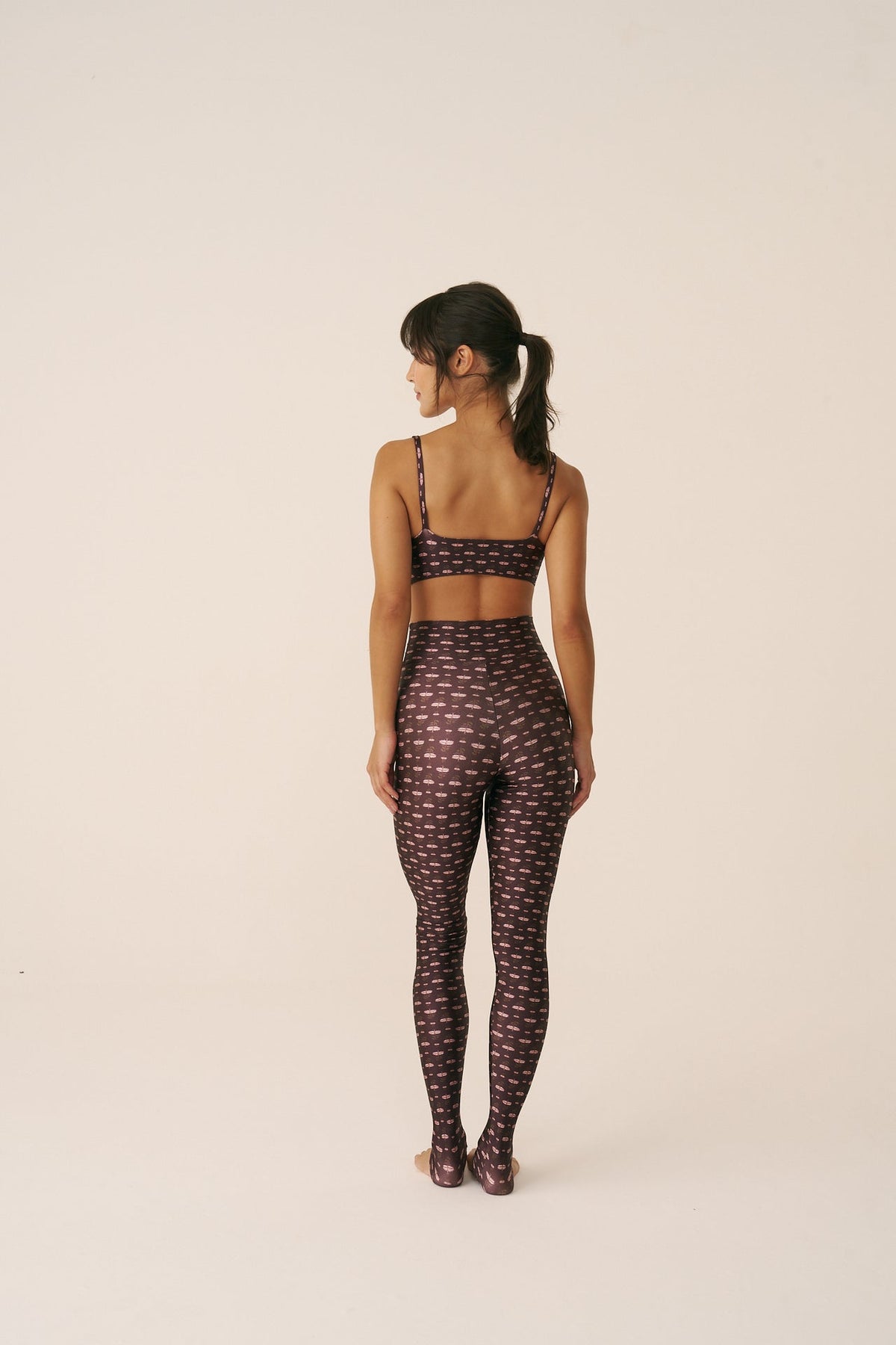 Calça Legging estampada Slim Miragem