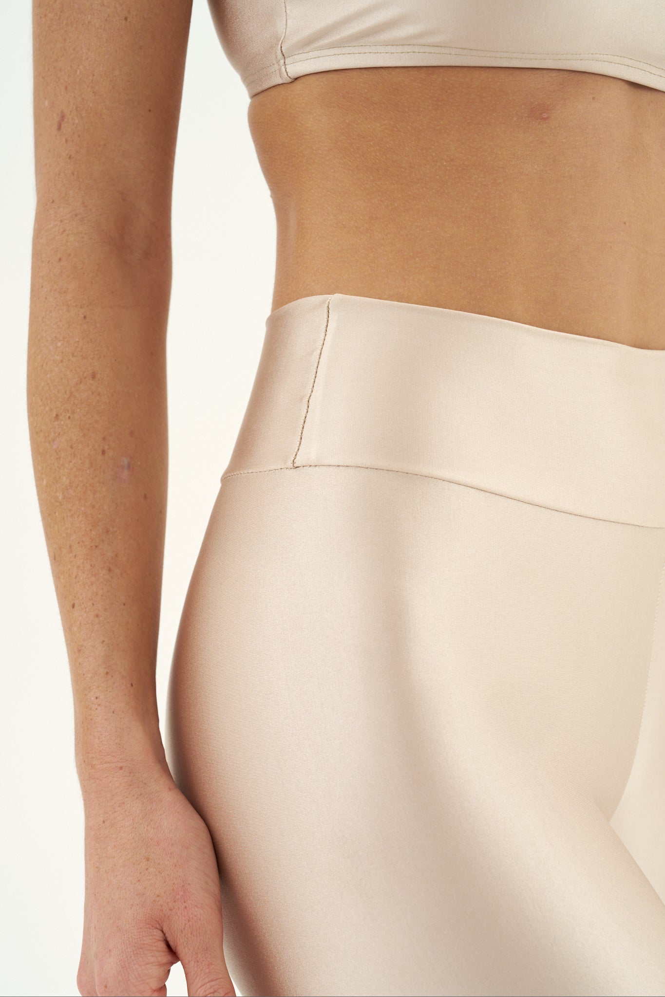Calça Legging Slim Ivory