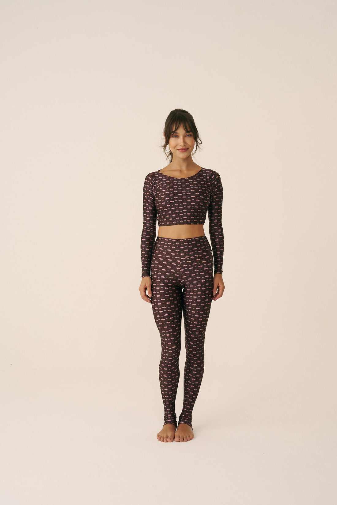 Calça Legging estampada High Miragem