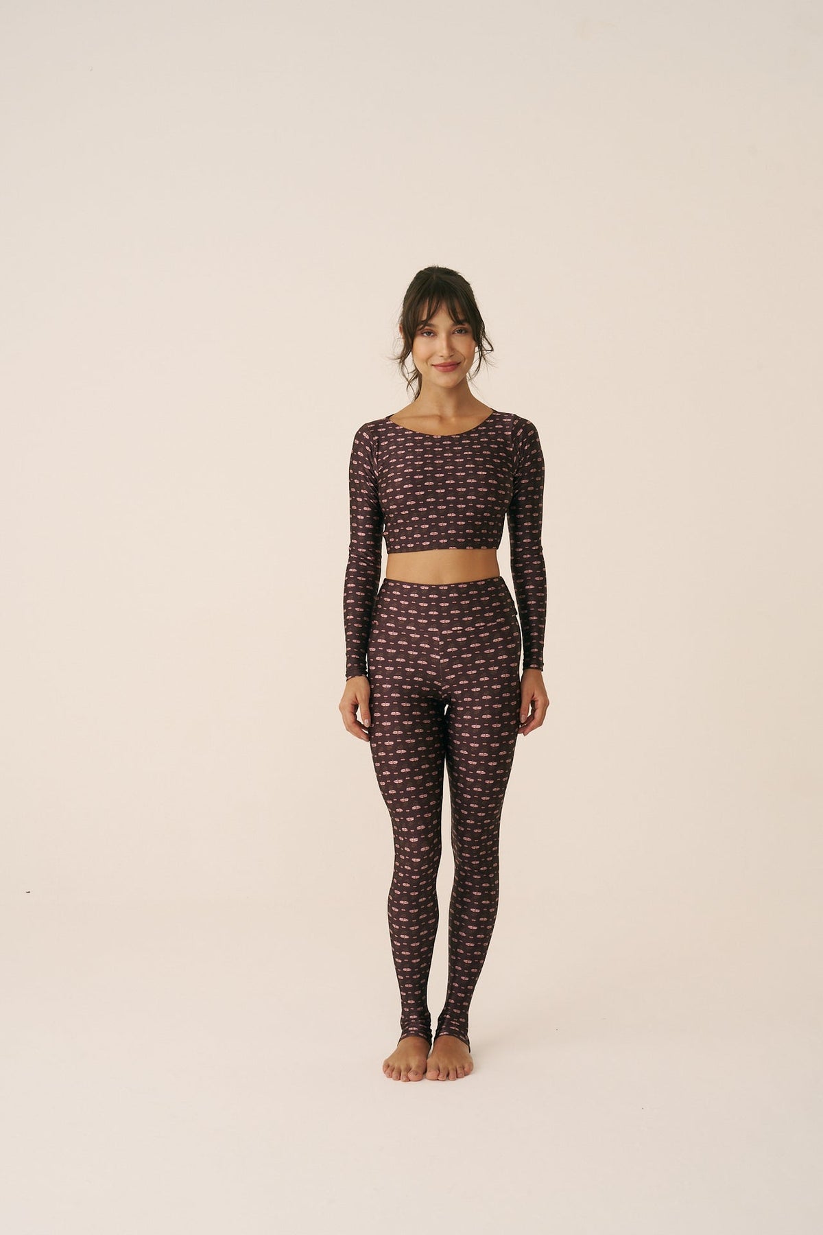 Calça Legging estampada High Miragem
