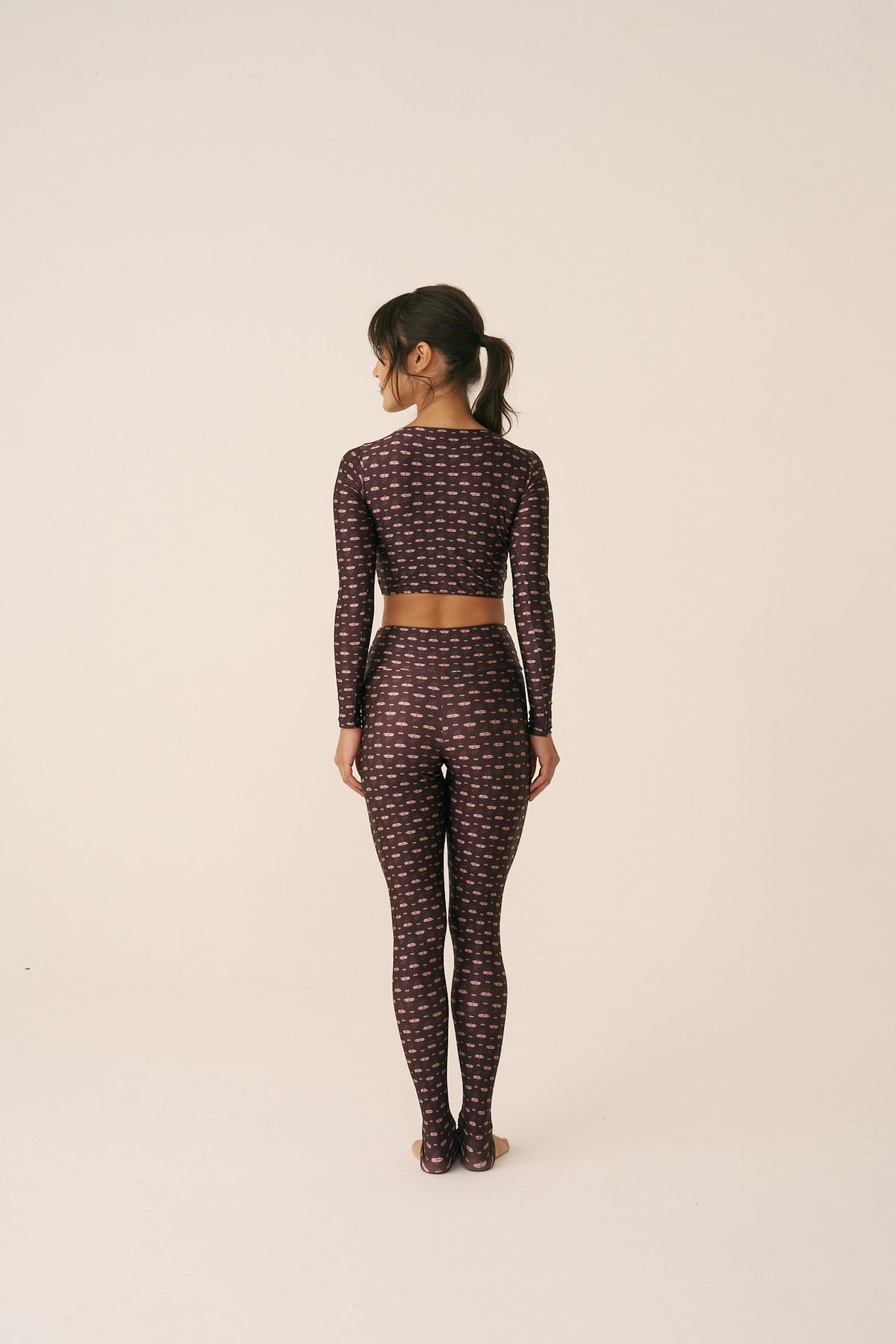 Calça Legging estampada High Miragem
