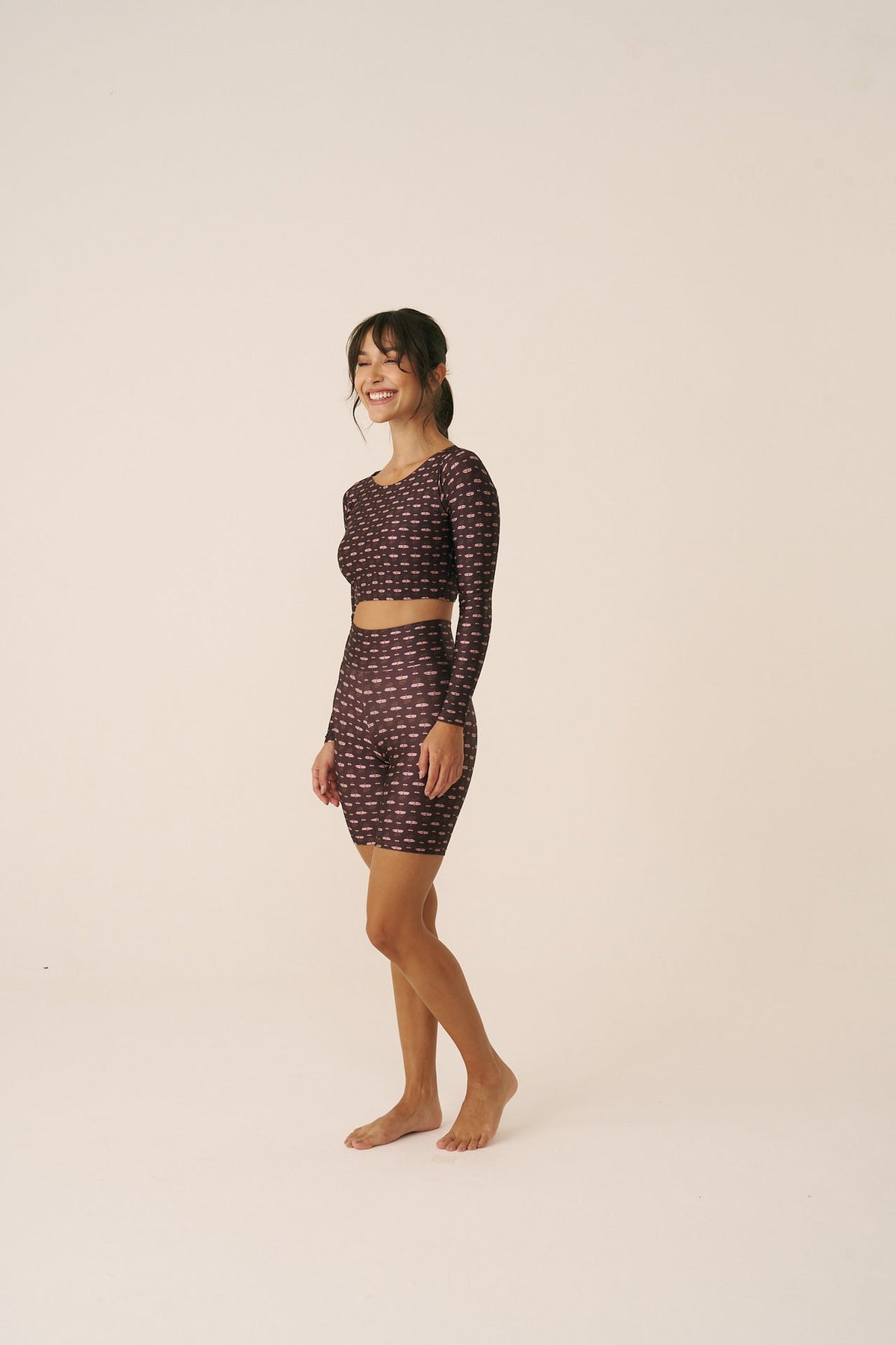 Shorts Slim Miragem – look 1