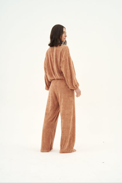 Conjunto Calça Bird Caramelo