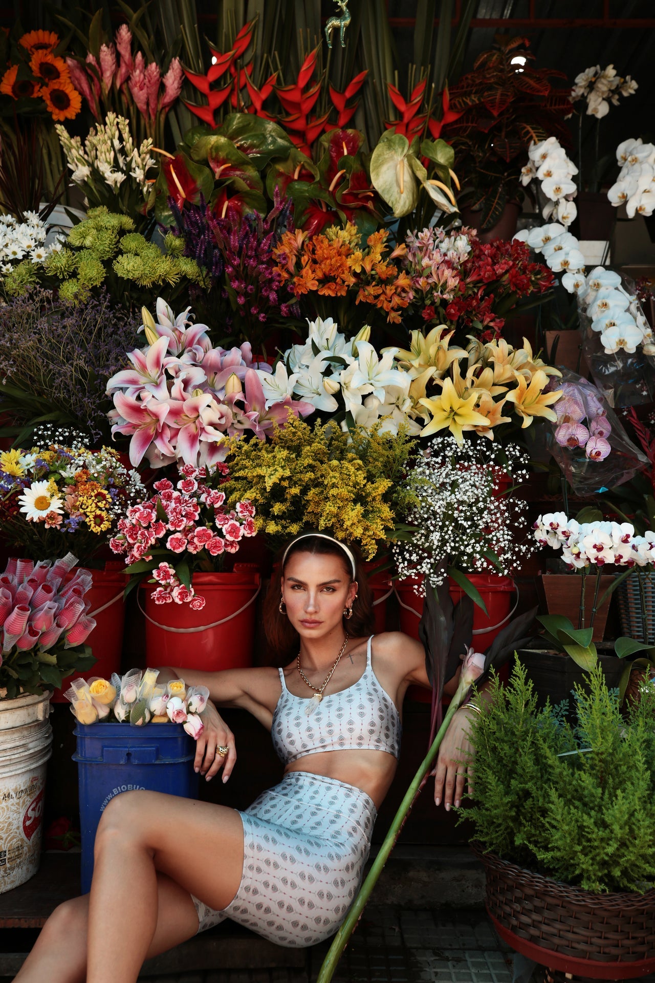 New Fit Silver Heart Top