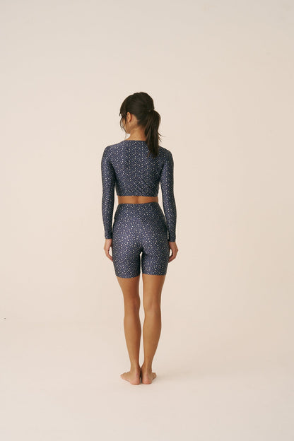 Shorts High Blue Galaxy – look 1
