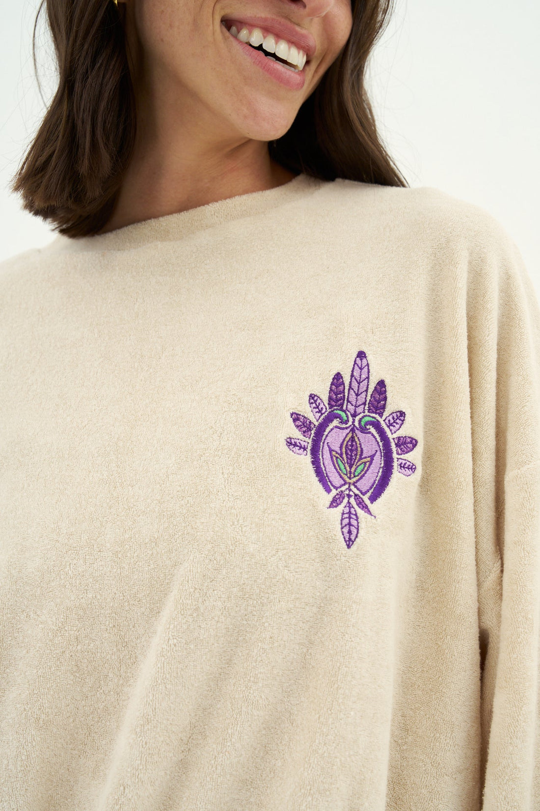 Moletom Terry Ancestral Off-White