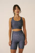 Shorts Slim Blue Galaxy – frente