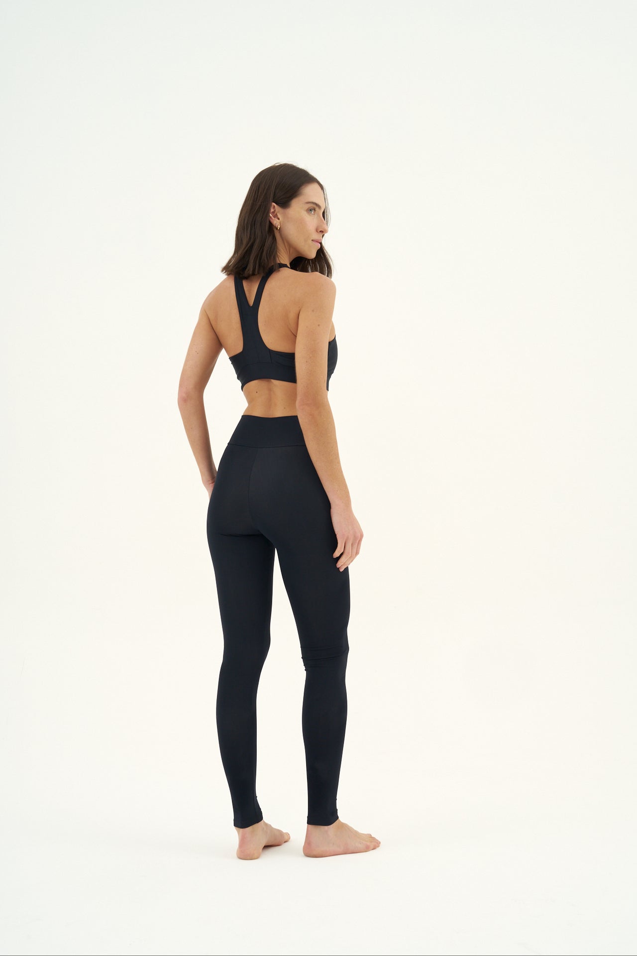 Slim Curve Black Leggings