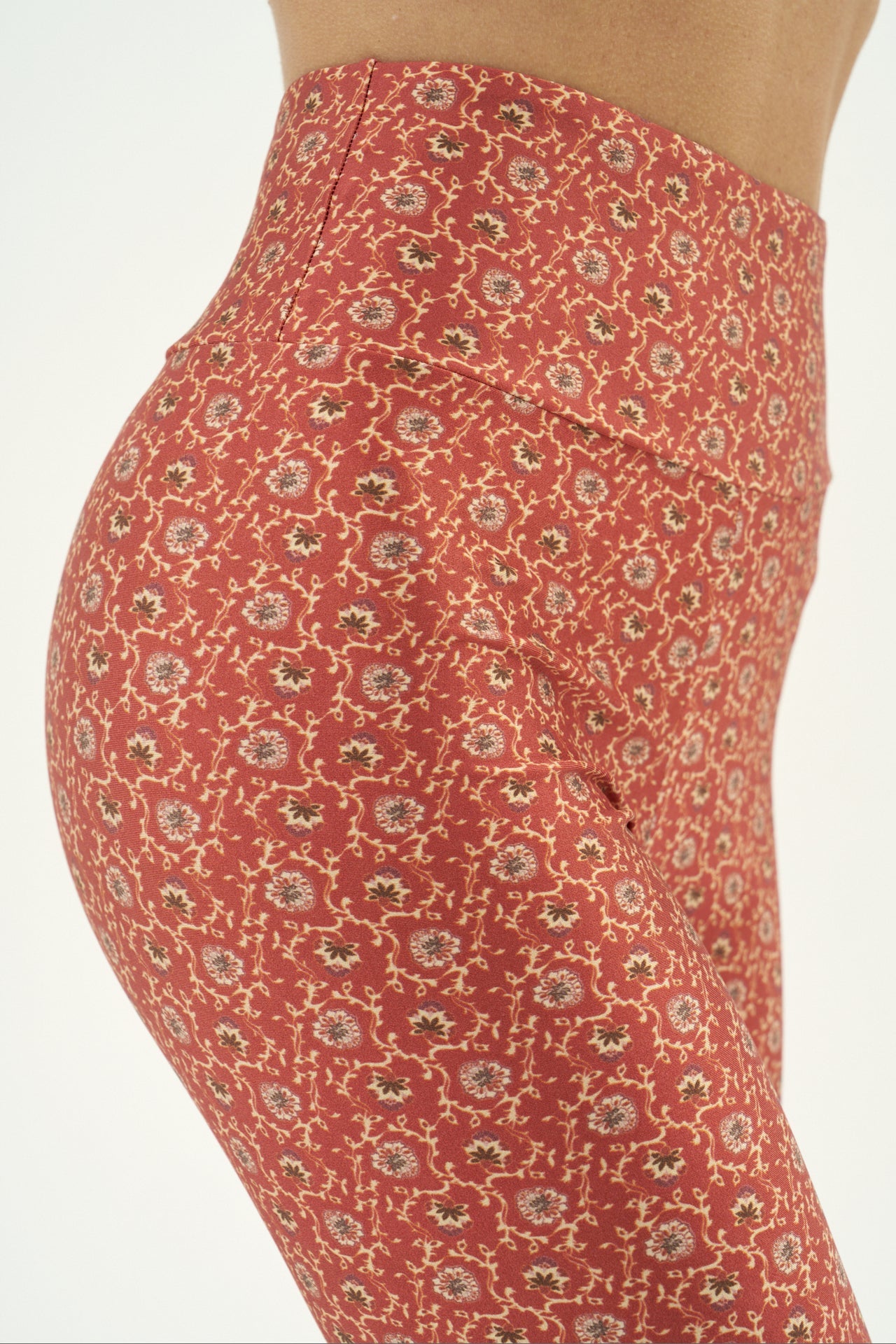 Calça Legging High Scarlet Flower