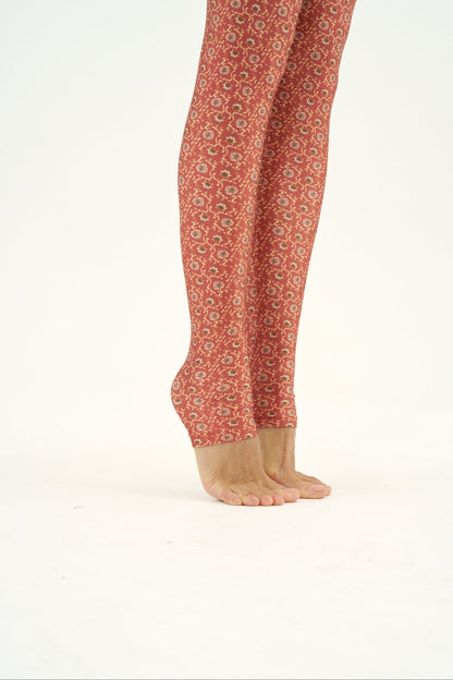 Calça Legging Slim Scarlet Flower