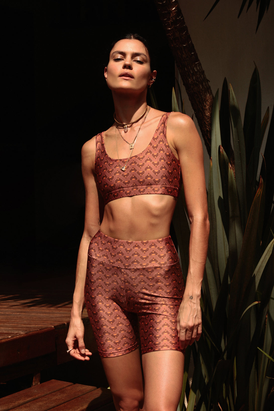 Sunset Tribe Two-Strap Top