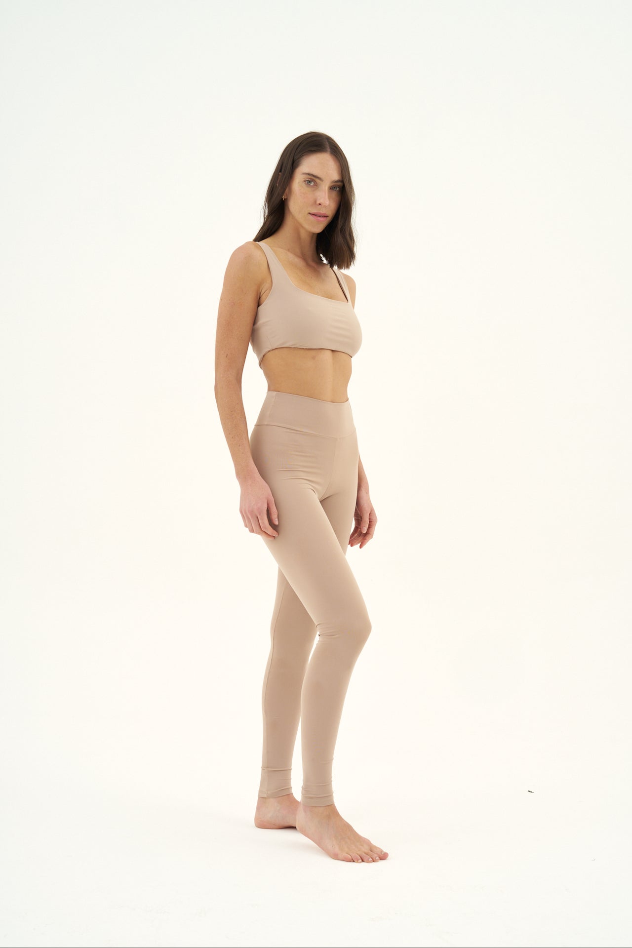 Calça Legging Slim Curve Nude