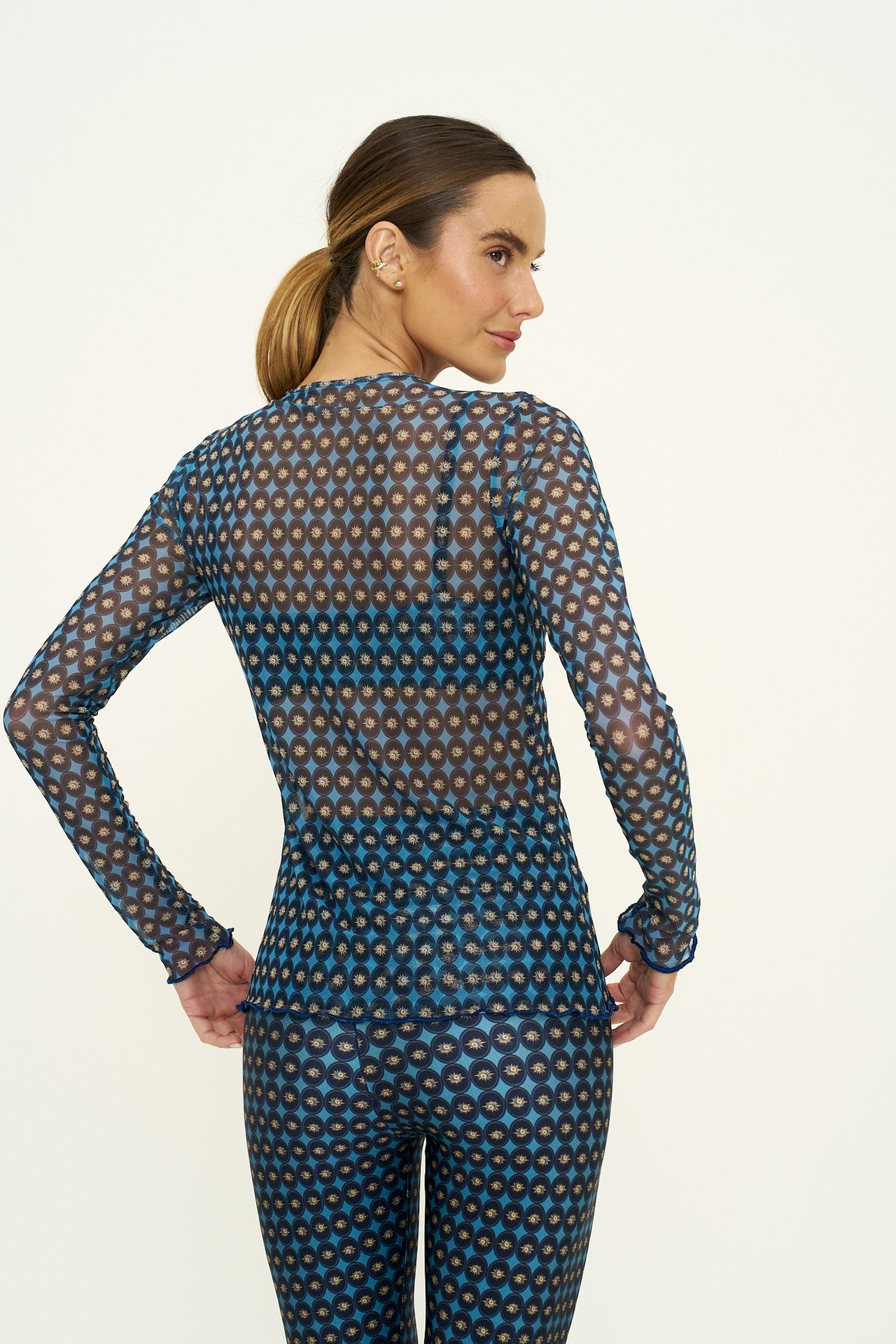 Blusa Tulle Midnight Sun