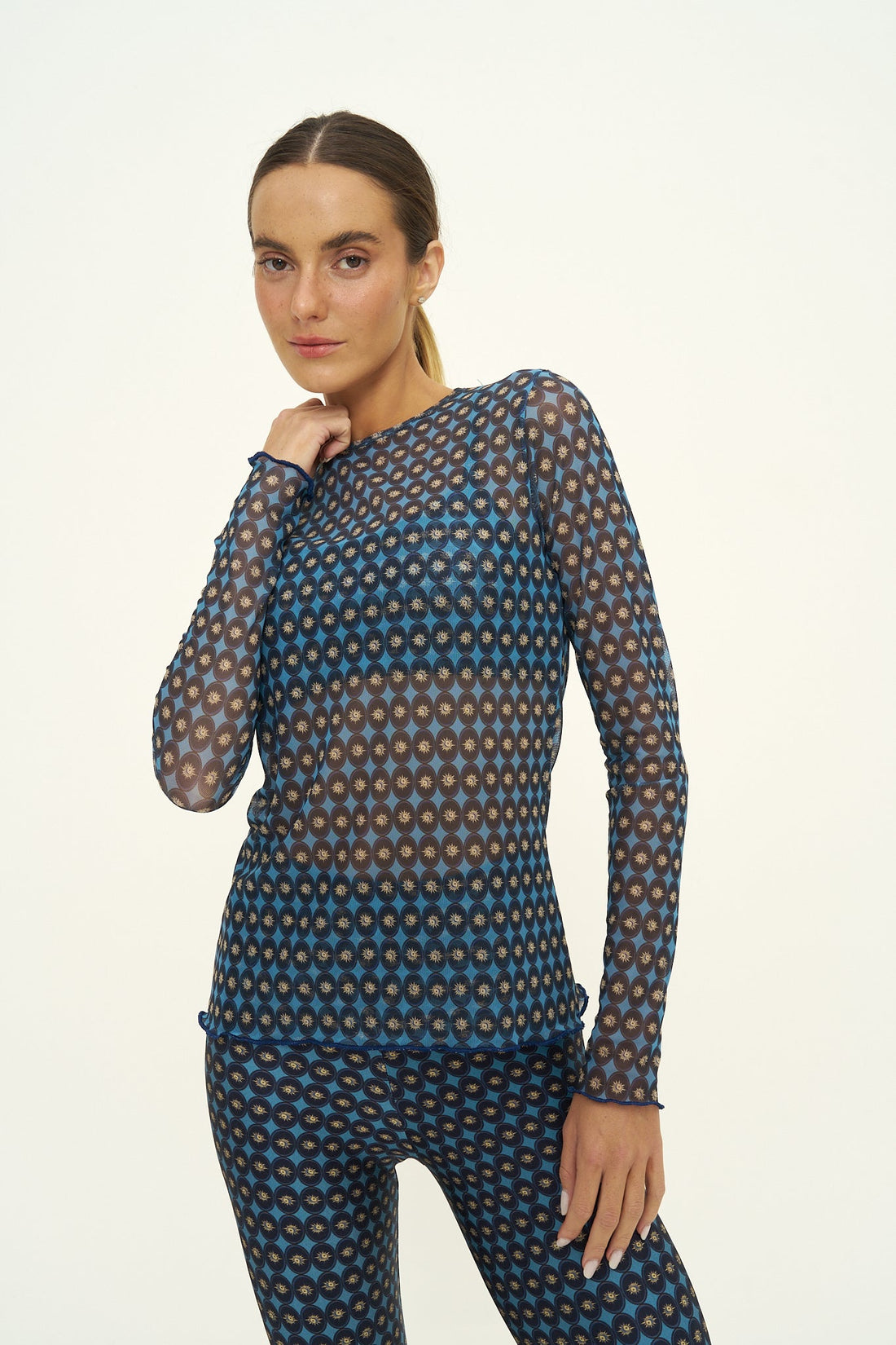 Blusa Tulle Midnight Sun