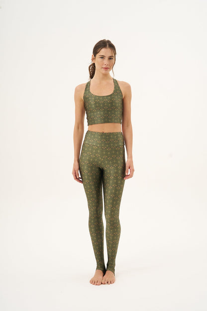 Calça Legging High Paisley