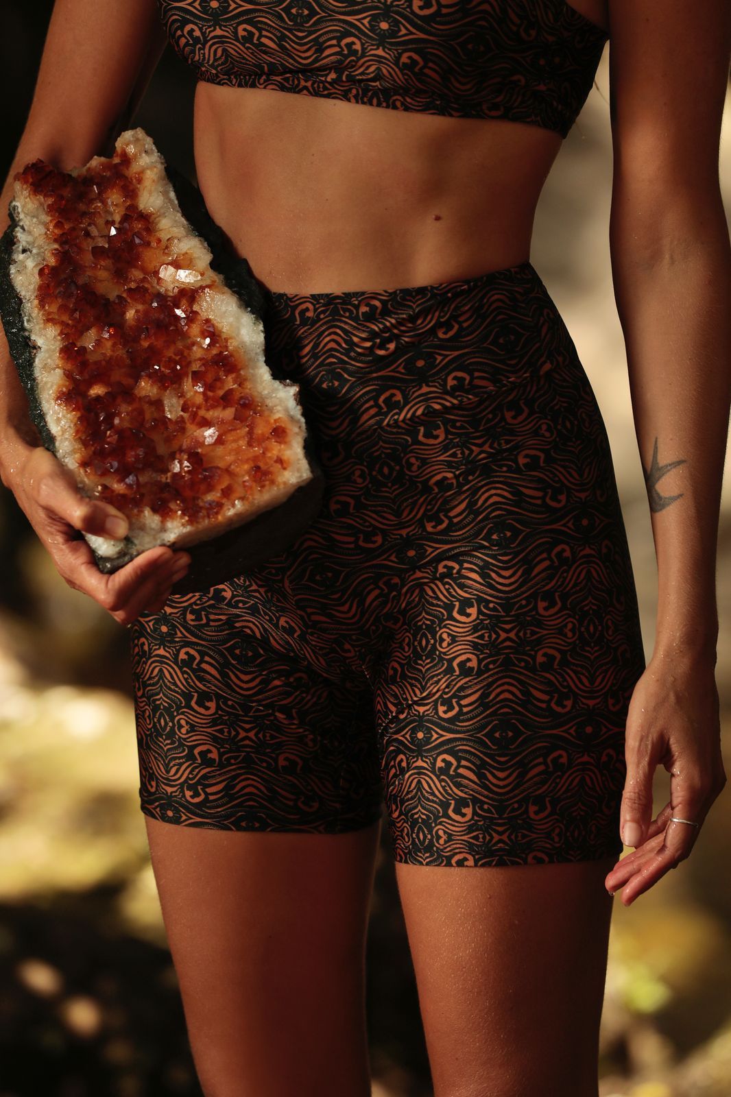 Black Samadhi High Shorts