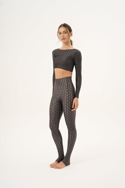 Calça Legging Slim Winter Flame