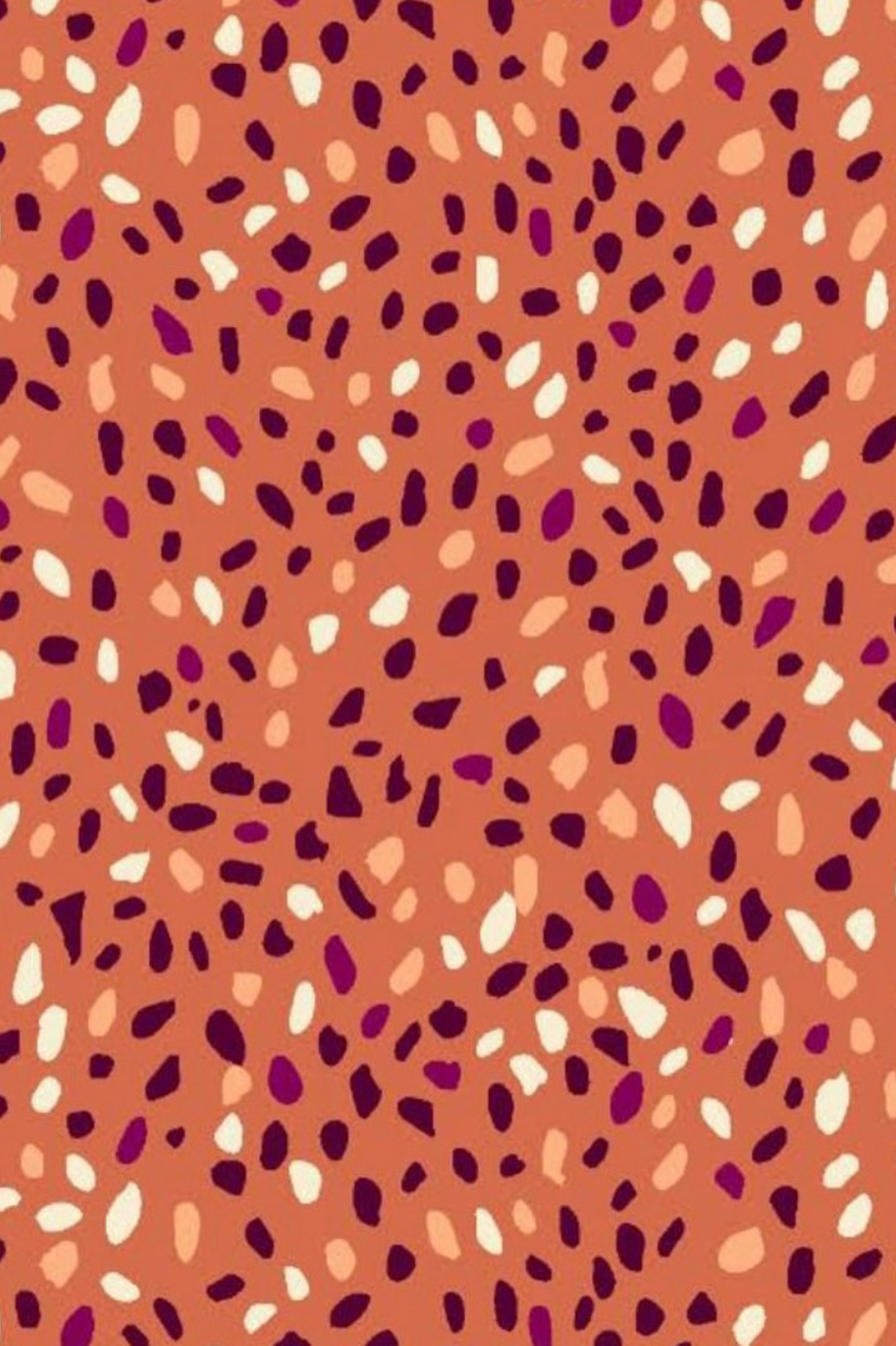 Basic Orange Confetti Top